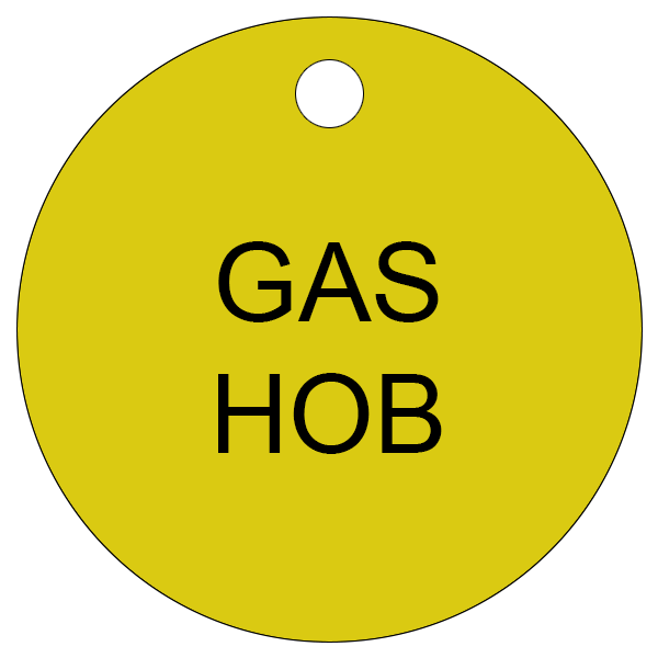 Valve Tag - Gas Hob – KGN Pillinger