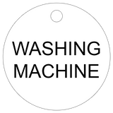 Washing Machine Valve Tag
